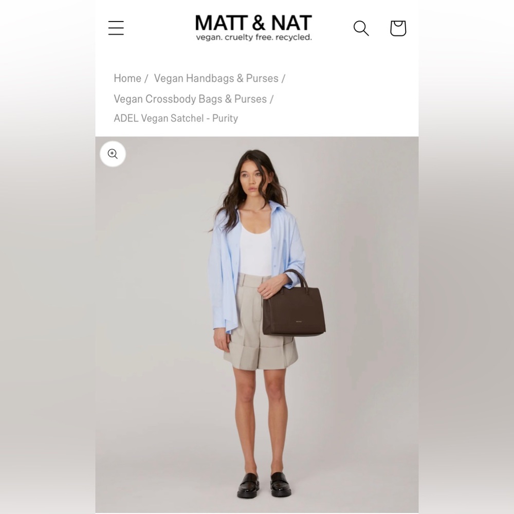 Matt & Nat ADEL Vegan Satchel